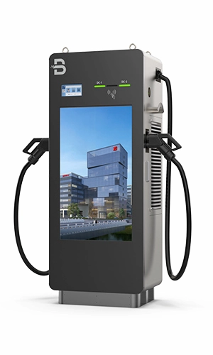 2 Guns  DC EV Charging  Advertising Station